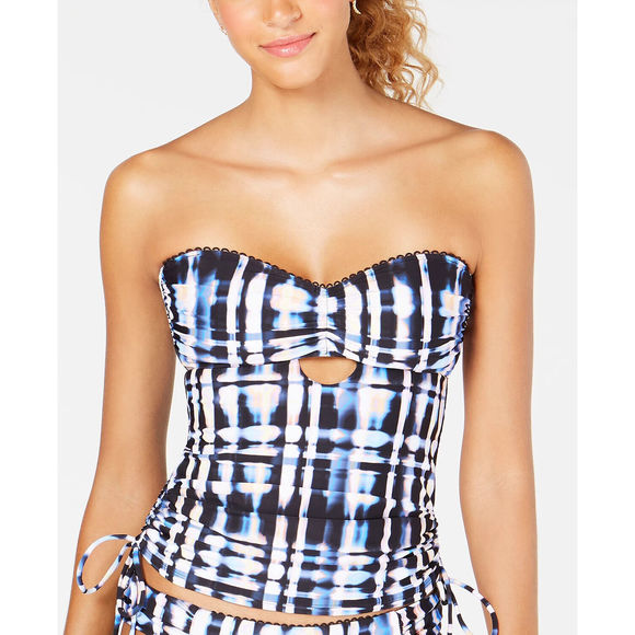 Lucky Brand Solstice Canyon Tie Dye Tankini Top M Swim Bottoms S